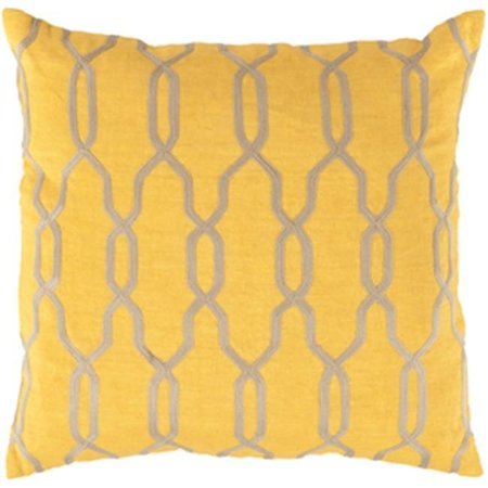 SURYA Surya Rug COM004-1818D Square Squash Down Feathers Pillow 18 x 18 in. COM004-1818D